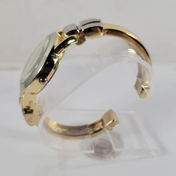 Studio Quartz Women's Watch - Gold & Silver Tone Bangle Style 32mm Dial - Picture 11 of 15